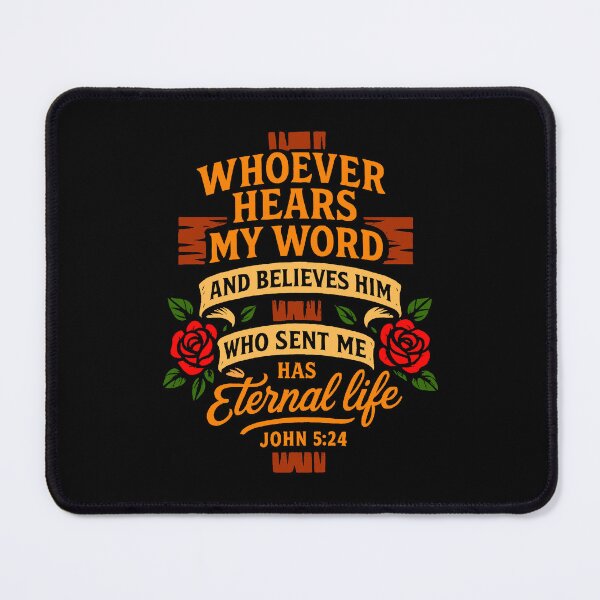 Item preview, John 5:24 Eternal Life designed and sold by plushism.