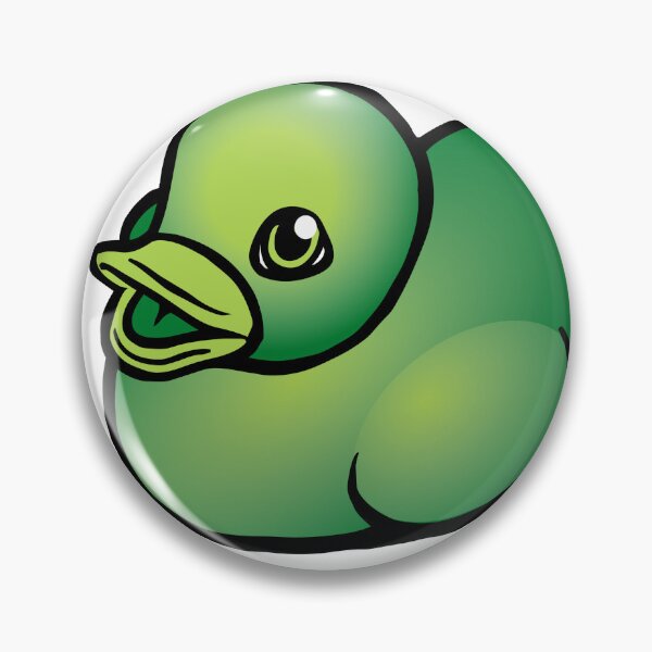 Item preview, Green Rubber duck designed and sold by Nicki Oren Designs.