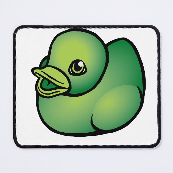 Item preview, Green Rubber duck designed and sold by Nicki Oren Designs.