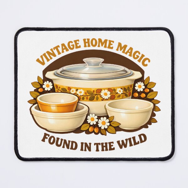 Item preview, Vintage Pyrex Inspired Kitchen Lover – Found in the Wild Thrift Design designed and sold by Luvahawb.