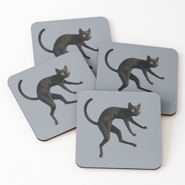 Item preview, Funny Sneaky Black Cat designed and sold by MorningFive.