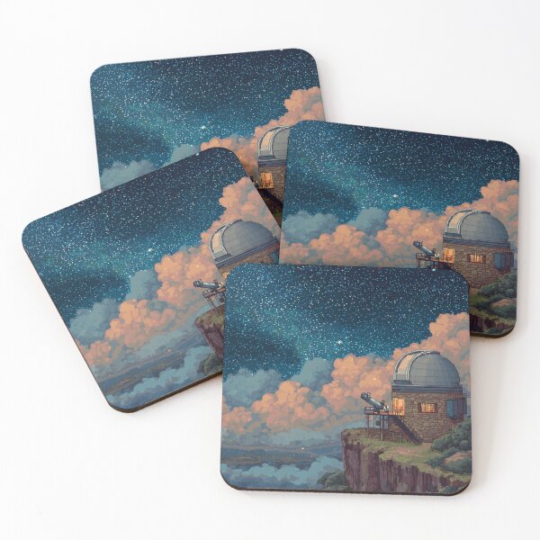 Item preview, Pixel Art Observatory on Starry Cliff designed and sold by Rtymer.