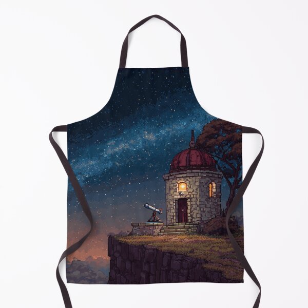 Item preview, Pixel Art Observatory on Starry Cliff designed and sold by Rtymer.