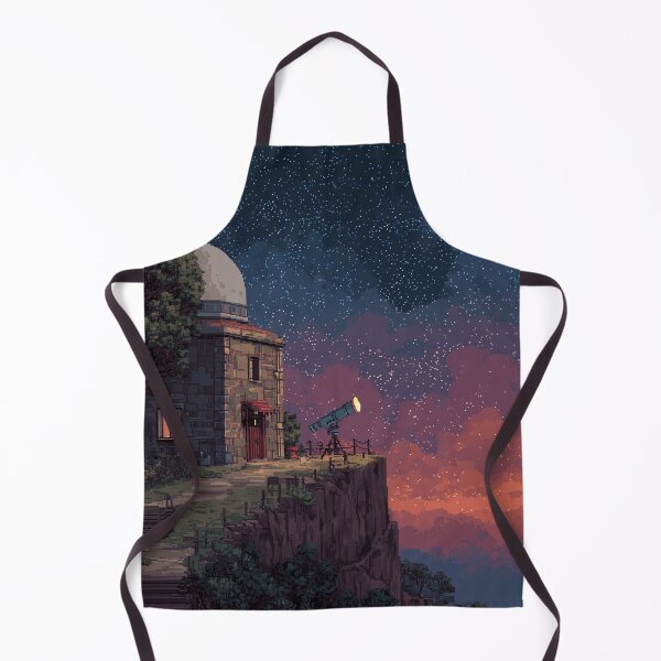 Item preview, Pixel Art Observatory on Starry Cliff designed and sold by Rtymer.