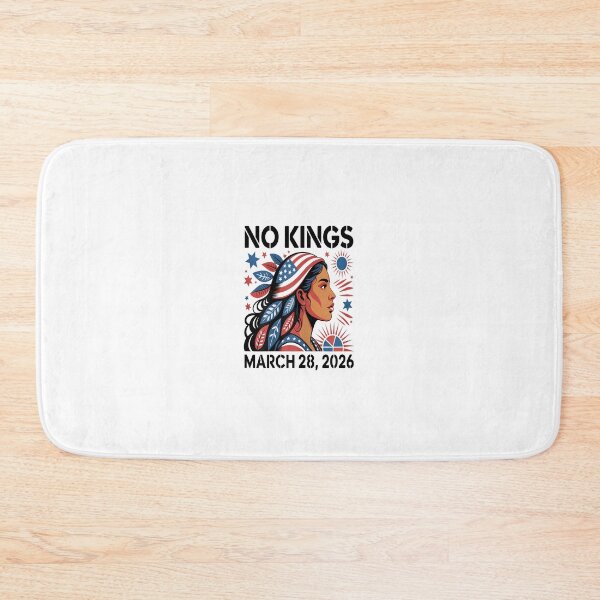 Item preview, No Kings Protest March 2026 Feminist Native American Women designed and sold by tratakos.