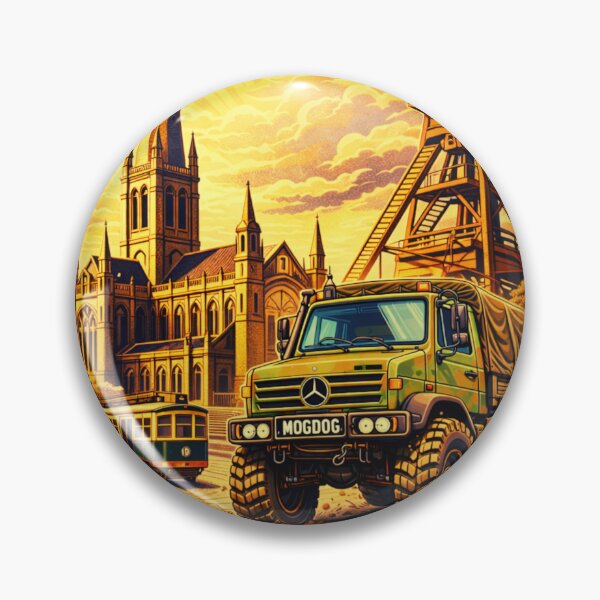 Item preview, Art Deco Bendigo Travel  designed and sold by MogDog - Ausrally.