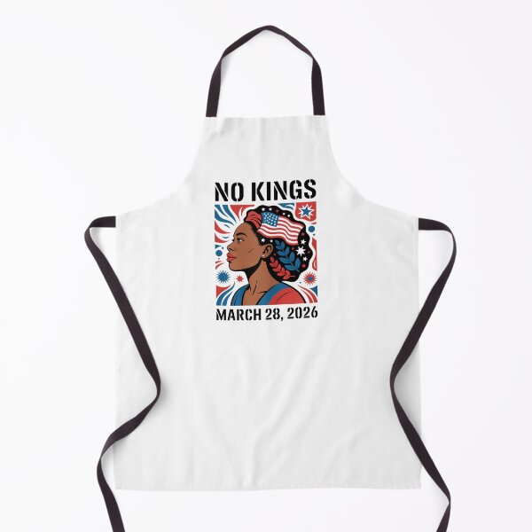 Item preview, No Kings Protest March 28 2026 Feminist Flag Black Women designed and sold by tratakos.