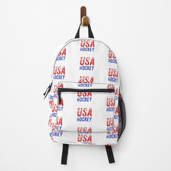 Item preview, USA Hockey, Red and Blue Gritty Sports designed and sold by Memes N Lore .