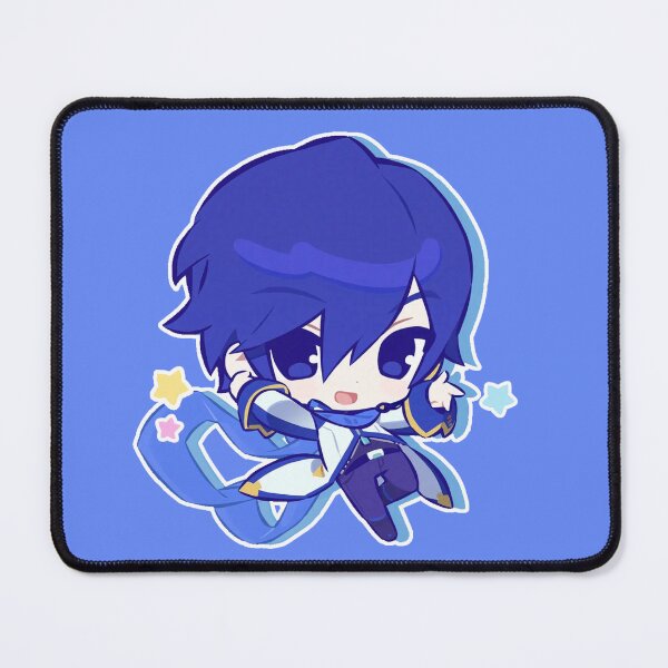 Item preview, Kaito falling in a cool chibi pose designed and sold by loveiscosmic.