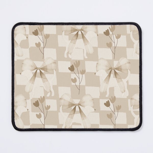 Item preview, Checkerboard Beige + Bark designed and sold by Leah Jockel.