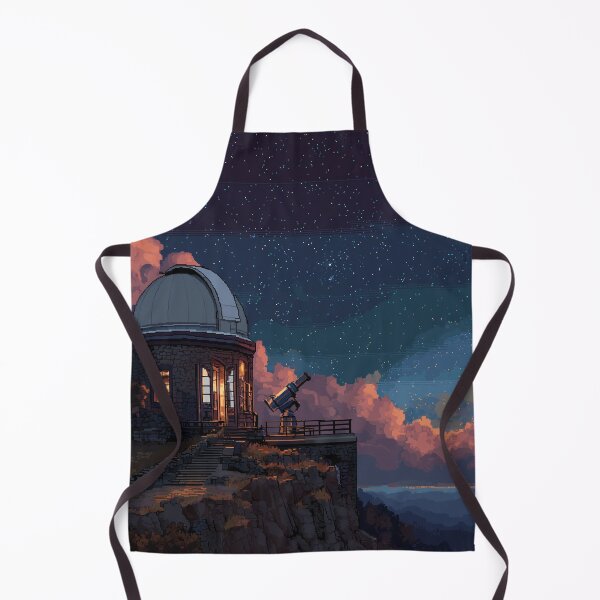 Item preview, Pixel Art Observatory on Starry Cliff designed and sold by Rtymer.