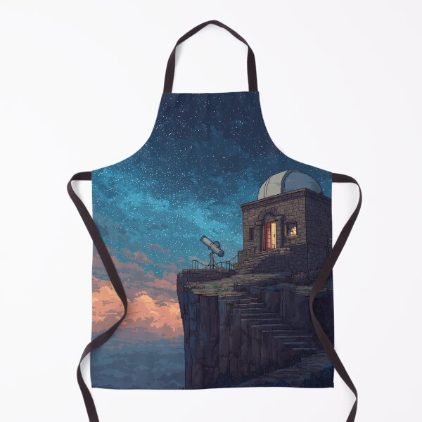 Item preview, Pixel Art Observatory on Starry Cliff designed and sold by Rtymer.