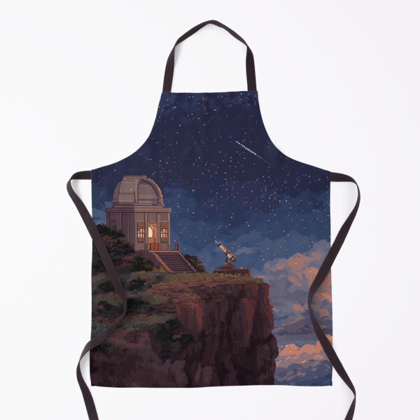 Item preview, Pixel Art Observatory on Starry Cliff designed and sold by Rtymer.