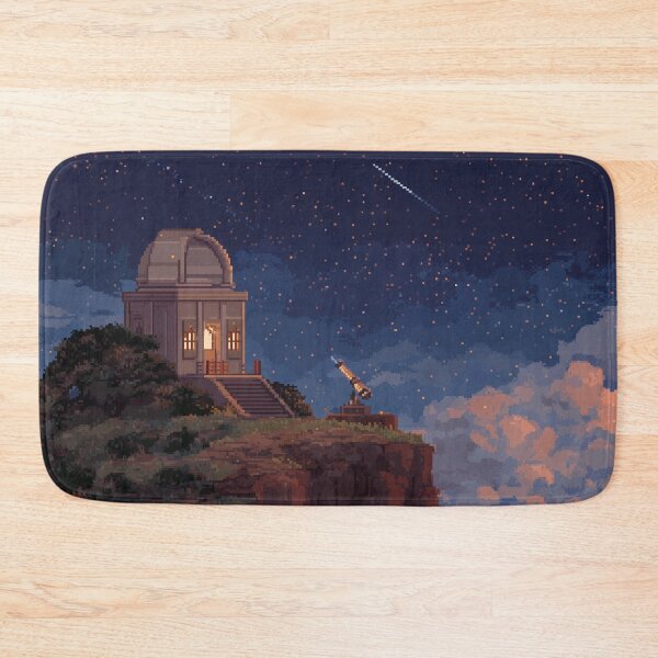 Item preview, Pixel Art Observatory on Starry Cliff designed and sold by Rtymer.