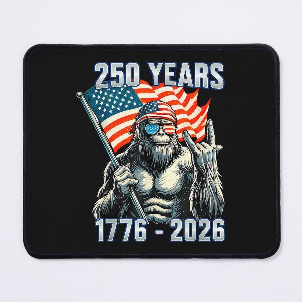 Item preview, Usa 250 Years 1776-2026 Patriotic Bigfoot designed and sold by tratakos.