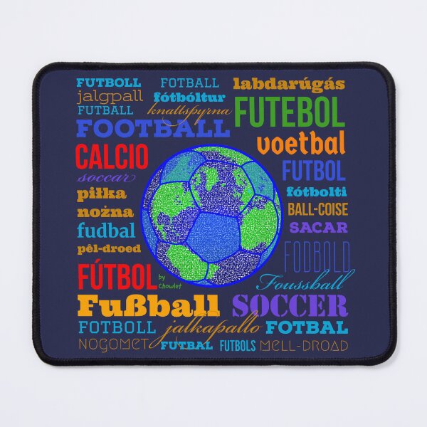 Item preview, Football, the Many Names of the Beautiful Game designed and sold by chowlet.
