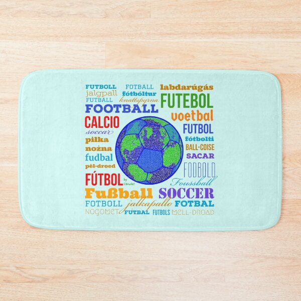 Item preview, Football, the Many Names of the Beautiful Game designed and sold by chowlet.