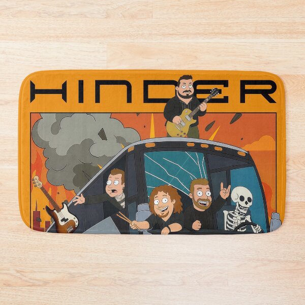 Item preview, hinder tour dates 2026 lagibisa designed and sold by gelarobinson9.