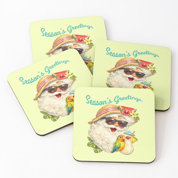 Item preview, Season's Greetings - Summer Santa designed and sold by LMHDesigns.