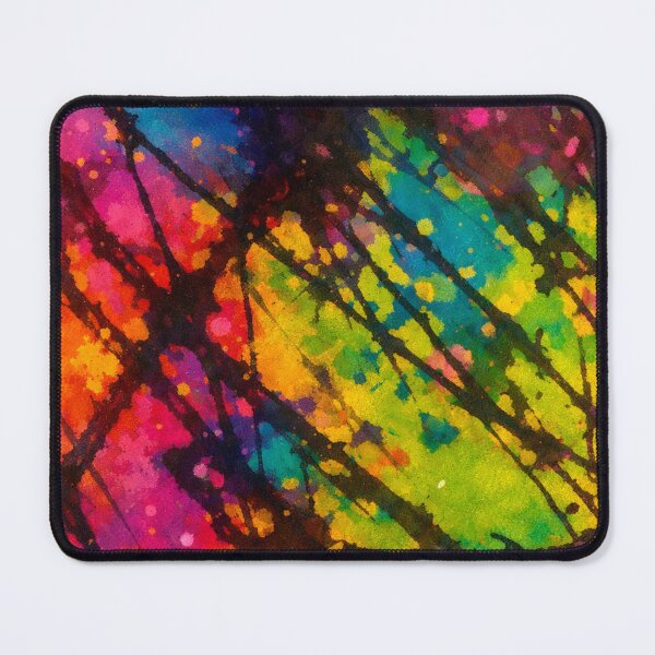 Item preview, Vibrant Rainbow Splatter Art. designed and sold by HubiUrbanStudio.