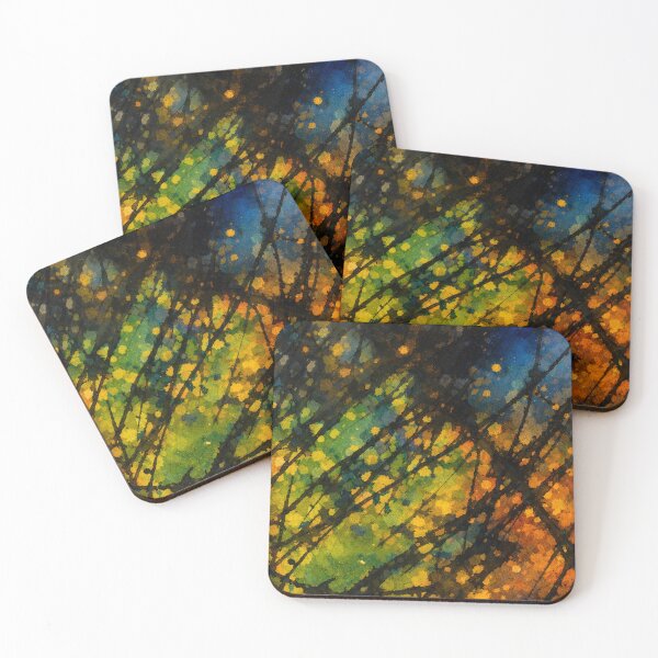 Item preview, Vibrant Abstract Splatter Art. designed and sold by HubiUrbanStudio.