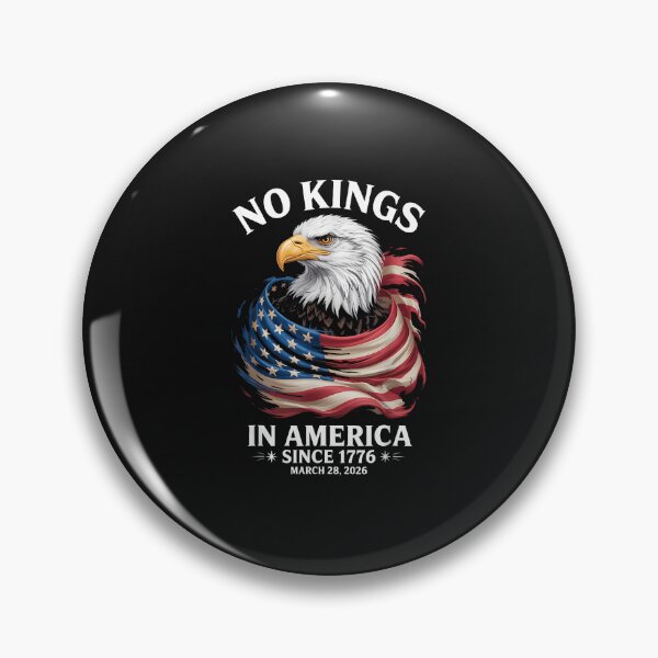 Item preview, No Kings Since 1779 Protest March 28 2026 Resist Flag Eagle designed and sold by tratakos.