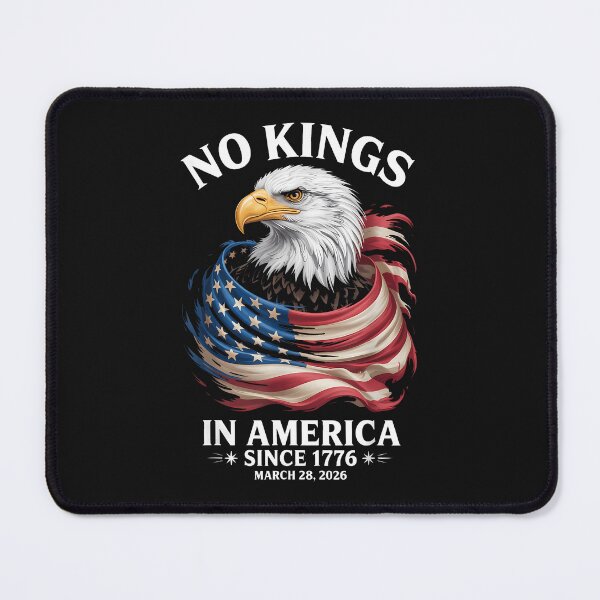 Item preview, No Kings Since 1779 Protest March 28 2026 Resist Flag Eagle designed and sold by tratakos.
