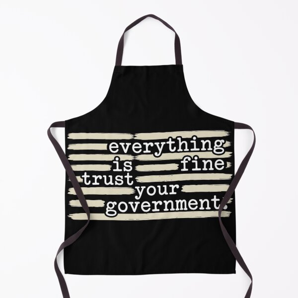 Item preview, Everything Is Fine Trust Your Government Redacted Graphic designed and sold by axiksa10.