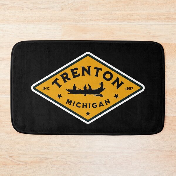Item preview, Trenton Michigan Diamond Shaped City Badge designed and sold by American Travels.