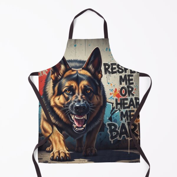 Item preview, Respect Me or Hear Me Bark designed and sold by PetJoyPrintsCO.