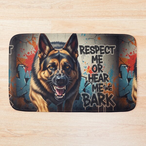 Item preview, Respect Me or Hear Me Bark designed and sold by PetJoyPrintsCO.