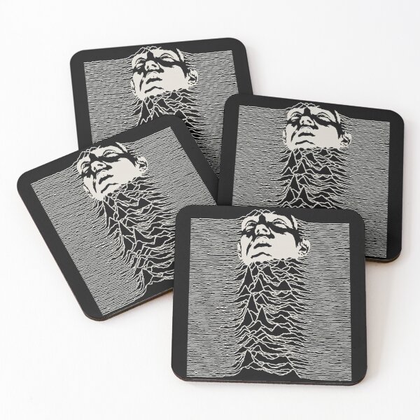 Item preview, Unknown Pleasures Iconic Wave Pattern Inspiration designed and sold by rorshack123.