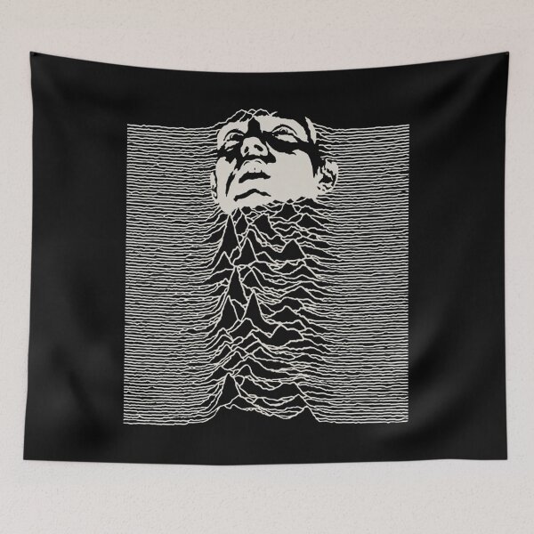 Item preview, Unknown Pleasures Iconic Wave Pattern Inspiration designed and sold by rorshack123.