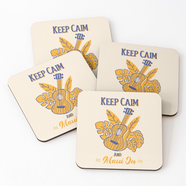 Item preview, Keep Calm and Maui On Funny Maui designed and sold by Sachie's Studio.