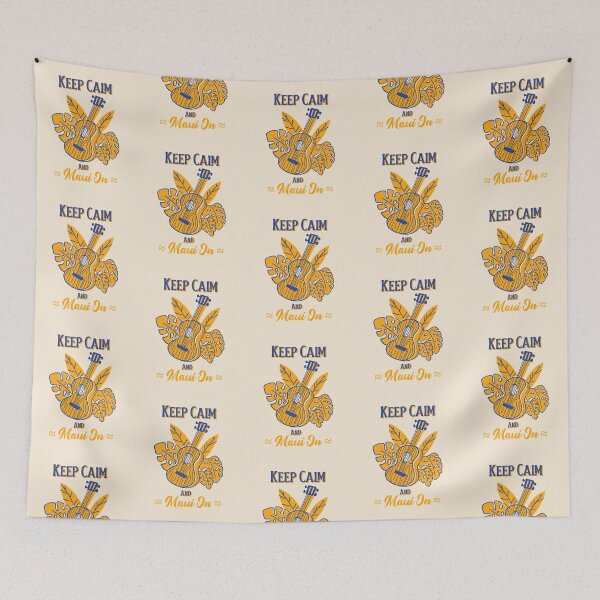 Item preview, Keep Calm and Maui On Funny Maui designed and sold by Sachie's Studio.
