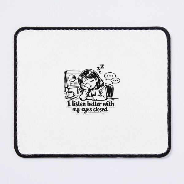 Item preview, Sleeping during meetings - Funny Office Humor designed and sold by Epic Coloring.