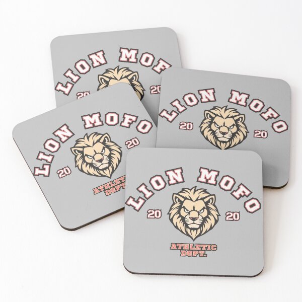 Item preview, Lion Mofo College Logo Style Gym Wear designed and sold by pUNKnown.
