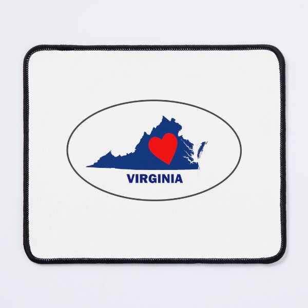 Item preview, Virginia is for Lovers Oval Euro Style Sticker designed and sold by BankrobberGus.