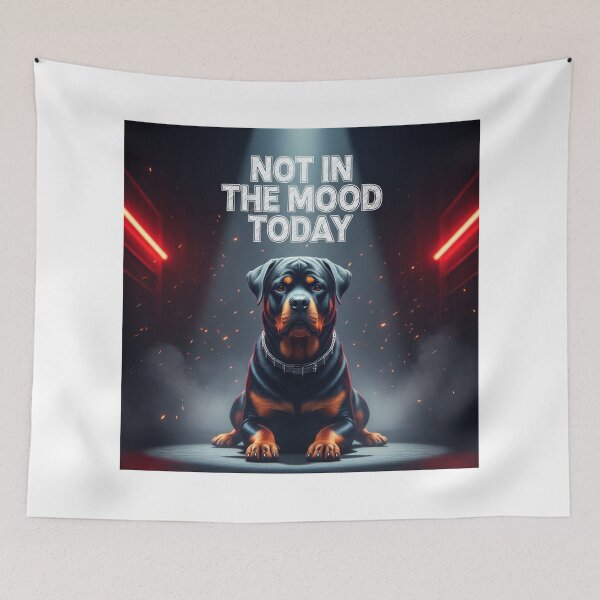 Item preview, Not In The Mood Today designed and sold by PetJoyPrintsCO.