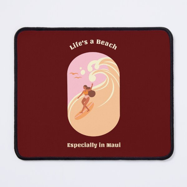 Item preview, Life's a Beach Especially in Maui Funny Maui designed and sold by Sachie's Studio.