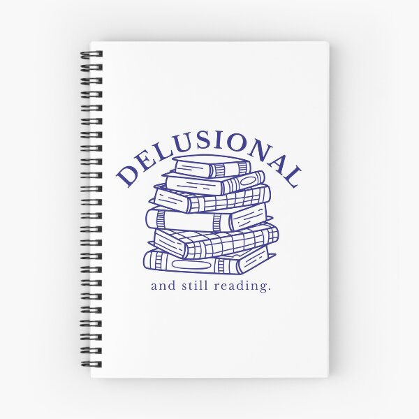 Item preview, Delusional (and still reading) designed and sold by The Literary Society.