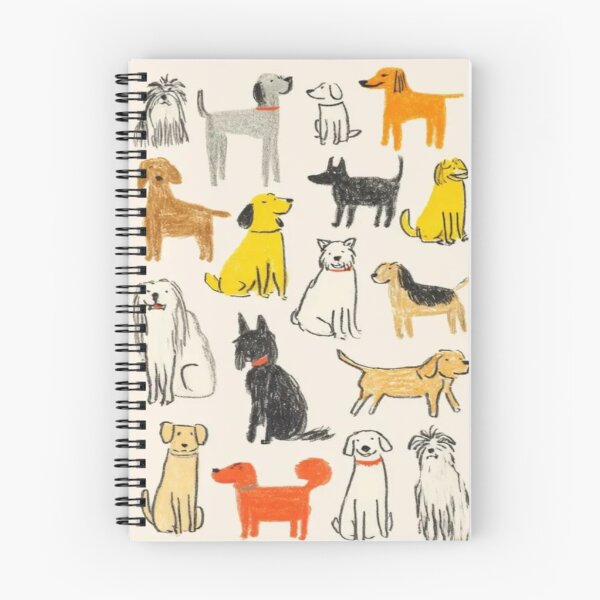 Item preview, “THE CANINE CHAOS CREW — Eighteen Dogs, Zero Rules, Maximum Cartoon Energy” designed and sold by Print Fiction.