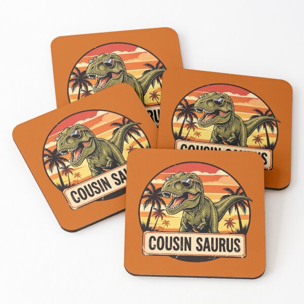 Item preview, Cousin Boy - Funny T-Rex Retro Vintage Cousinsaurus designed and sold by Mozaic Clothes.