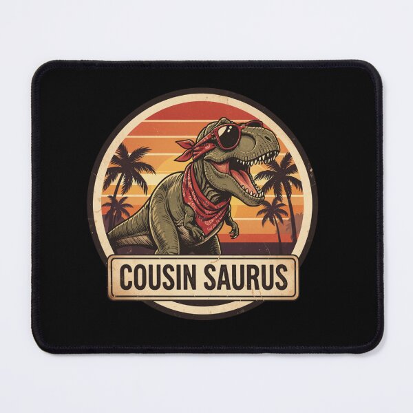 Item preview, Cousin Girl - Funny T-Rex Retro Vintage Cousinsaurus designed and sold by Mozaic Clothes.