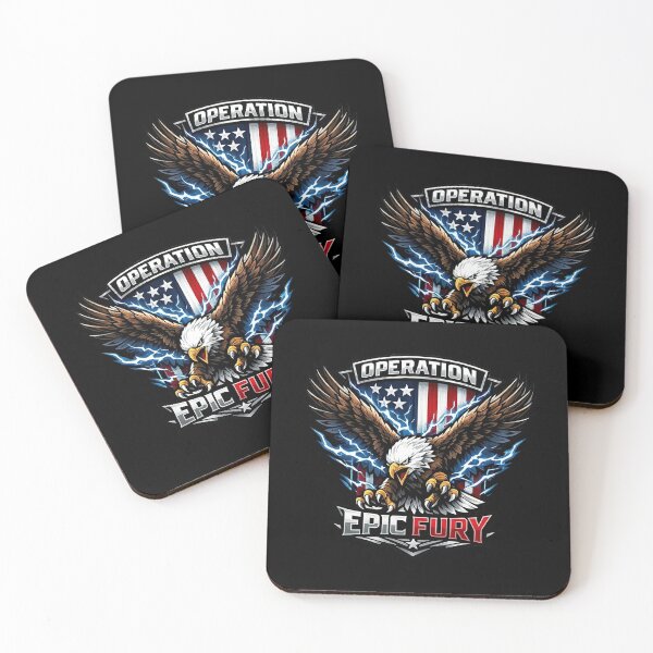Item preview, Operation Epic Fury Eagle, Red White Blue, Patriotic designed and sold by hargisnamocho.