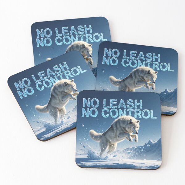 Item preview, No Leash No Control designed and sold by PetJoyPrintsCO.
