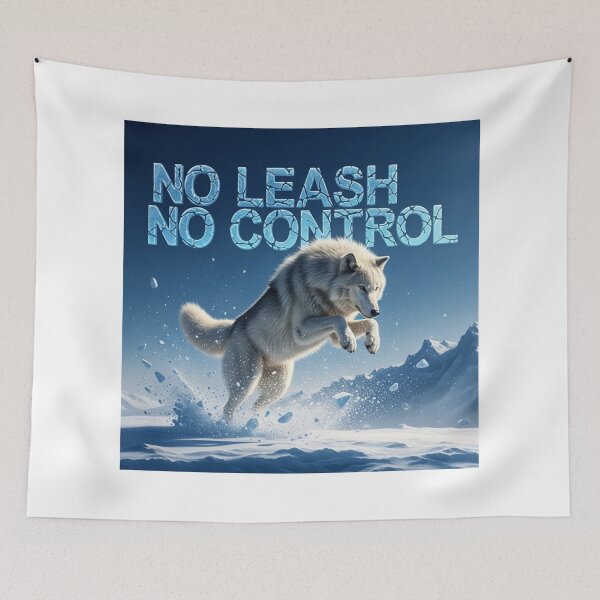 Item preview, No Leash No Control designed and sold by PetJoyPrintsCO.
