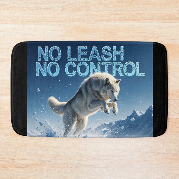 Item preview, No Leash No Control designed and sold by PetJoyPrintsCO.