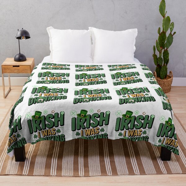 Item preview, Irish I Was Drinking Funny St Patricks Day designed and sold by QuiteOrbit.