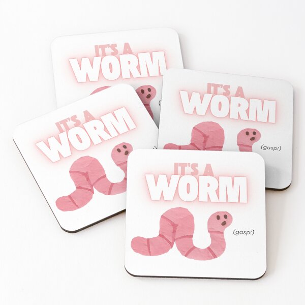 Item preview, It's a worm (gasp!) designed and sold by PotatoCat1134.